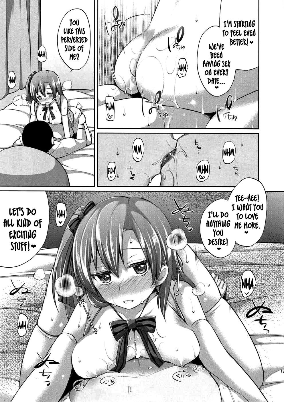 Hentai Manga Comic-Honoka to Icha Love Ecchi-Read-12